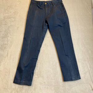 Vineyard Vines Mens Chino Pants 28X30 Classic Fit Navy Blue Cotton Blend Casual